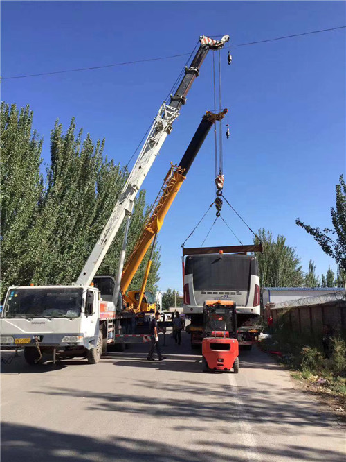 东丰县港口集装箱搬运案例